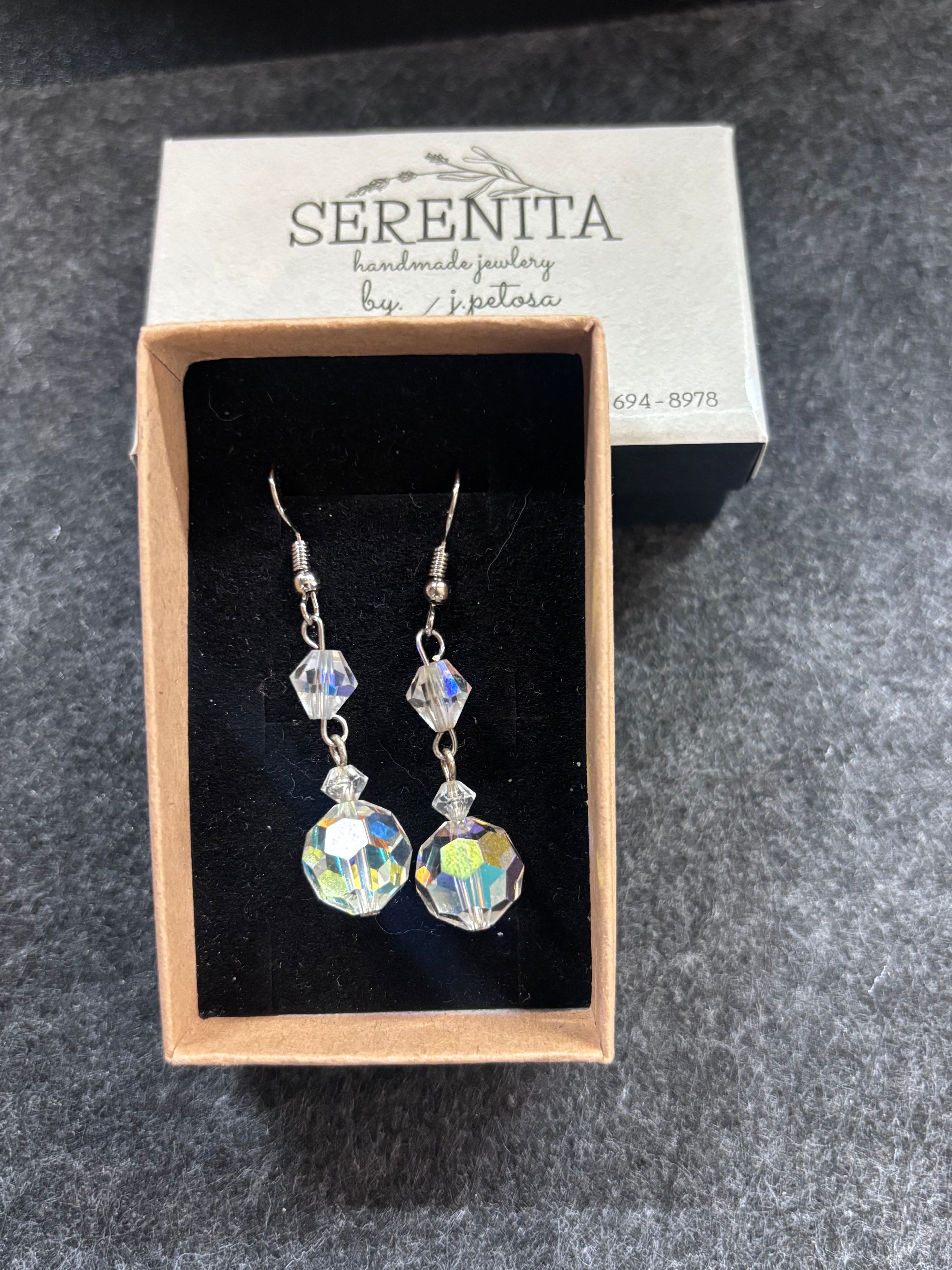 Sparkly earrings
