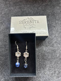 Beautiful silver tone earrings