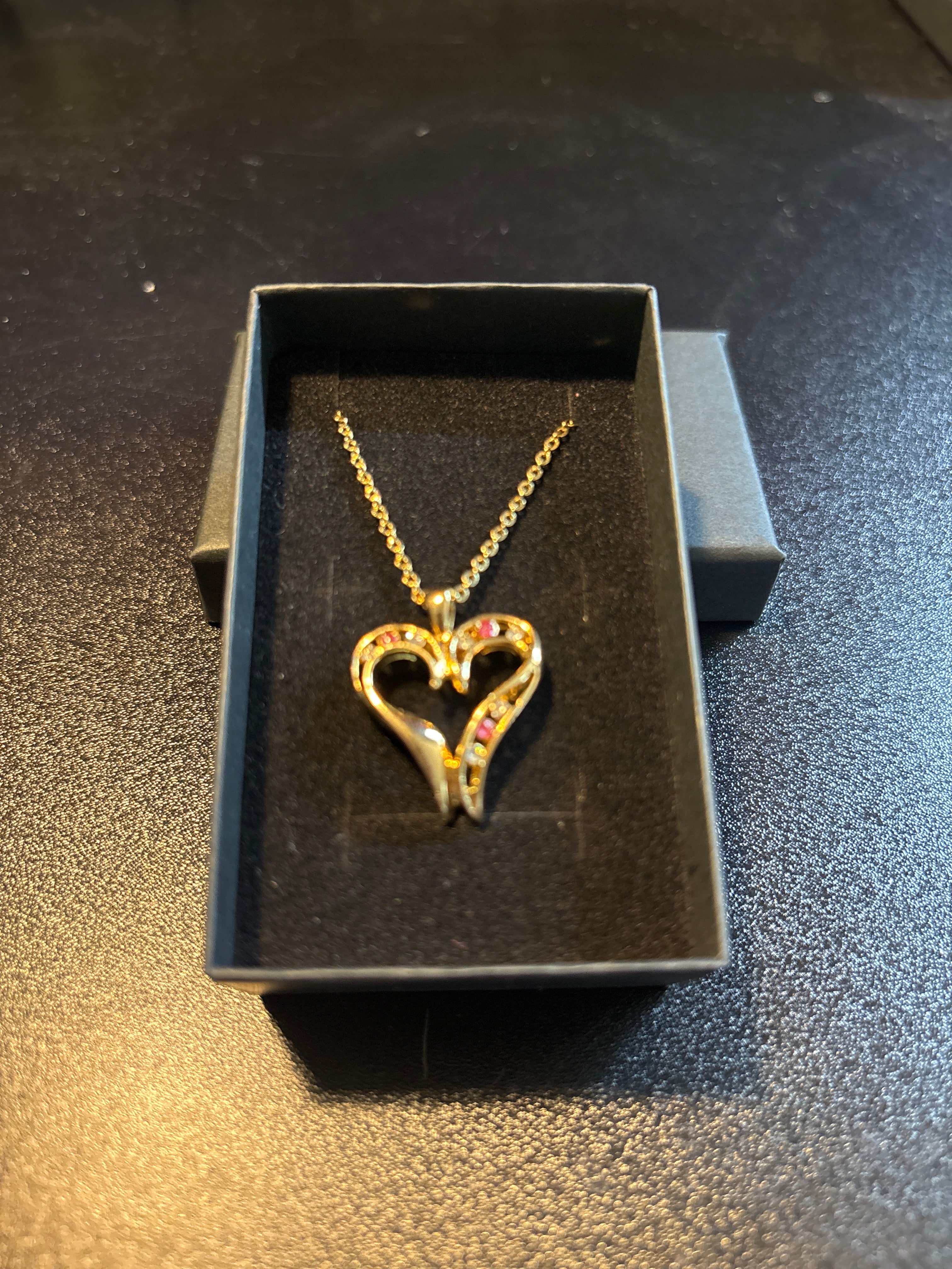 Vintage heart necklace