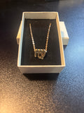 Gold Virgo necklace