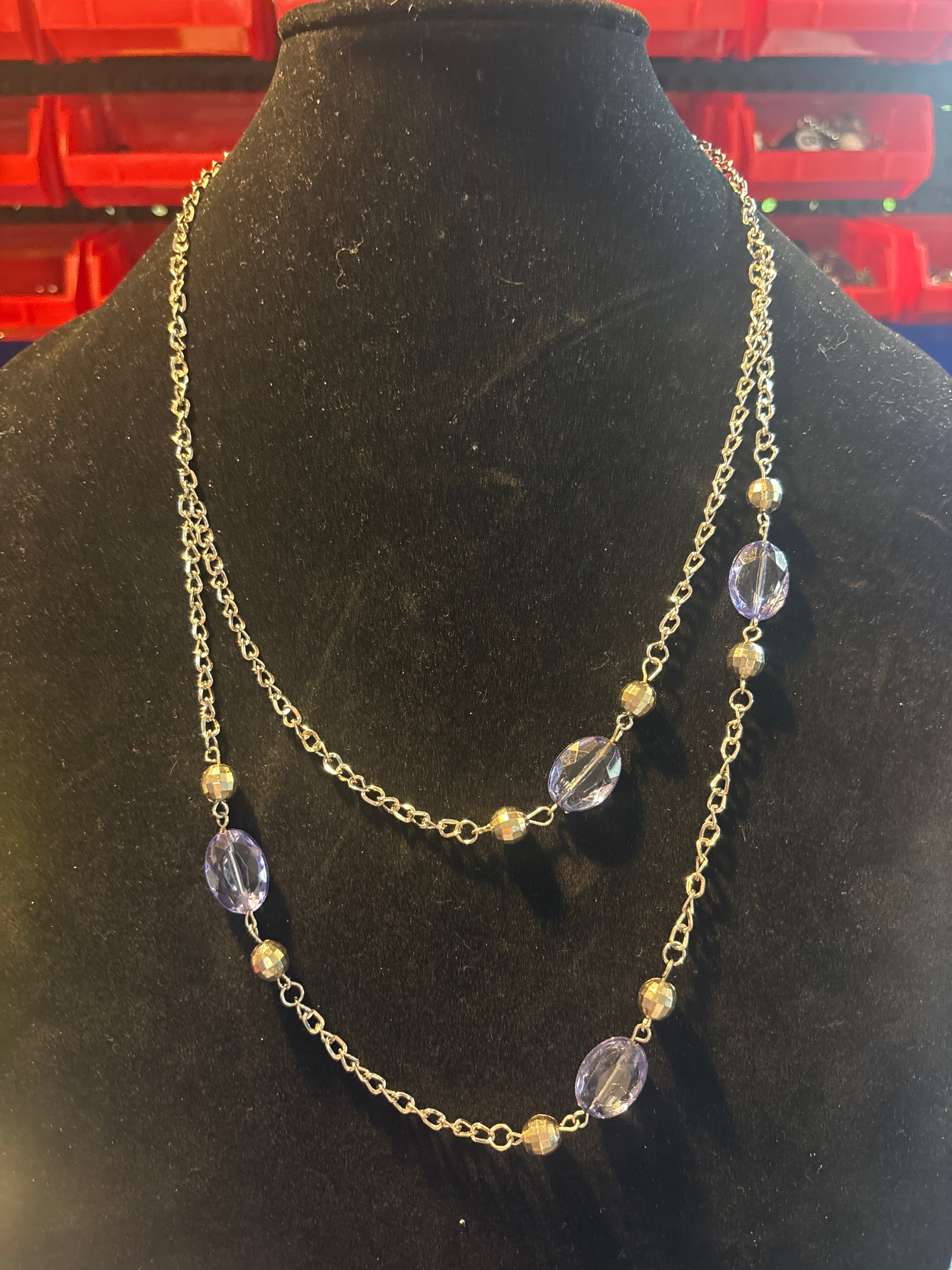 Silver necklace
