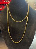 Vintage gold tone necklace