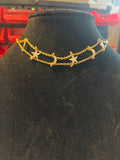Gold choker