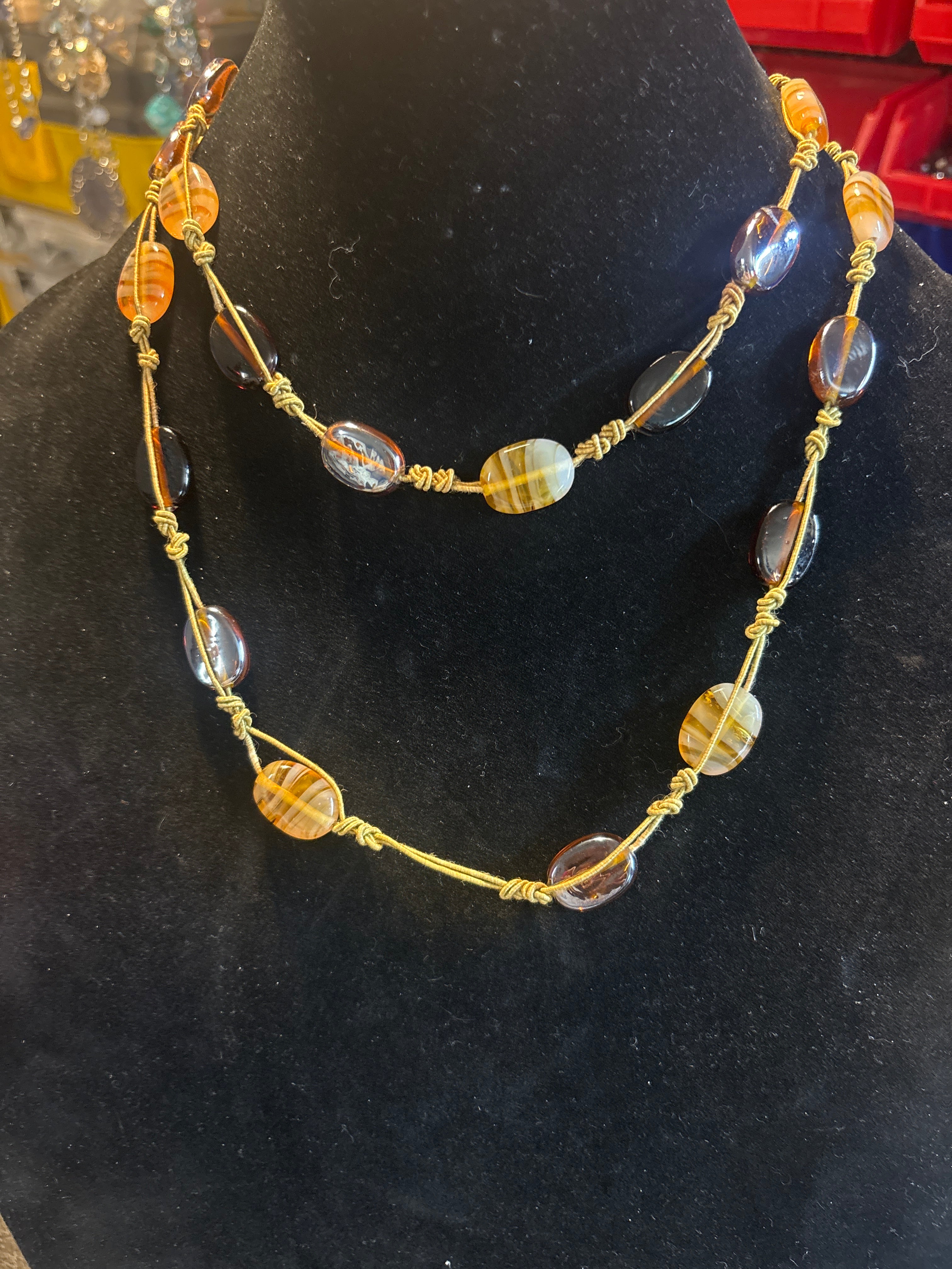 Stone necklace